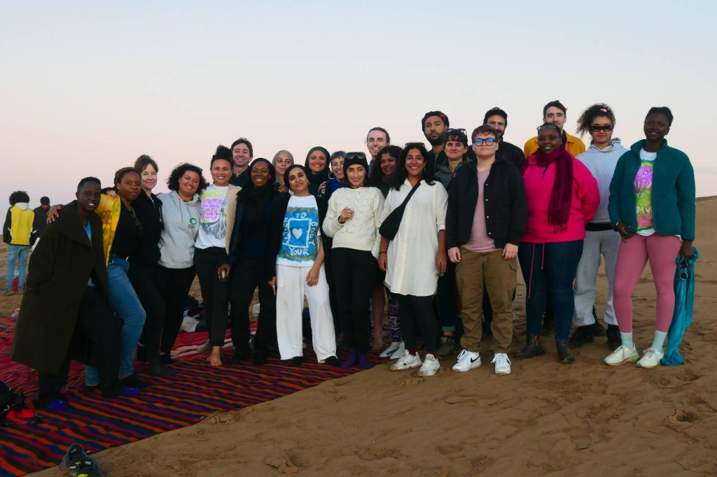 Group photo of participants in the decolonising process